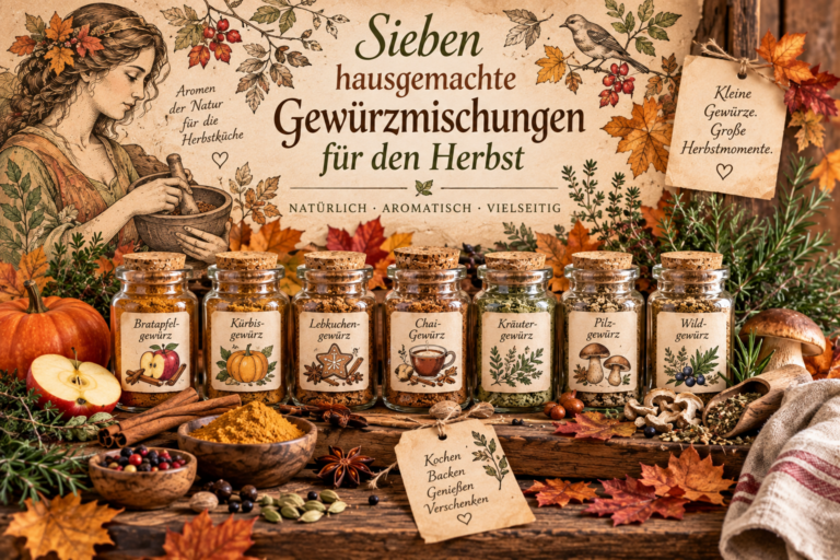 7 hausgemachte Gewürzmischungen für den Herbst – Rezepte zum Selbermachen