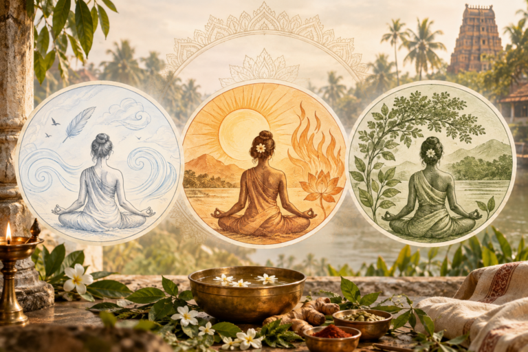Die drei Doshas im Ayurveda: Vata, Pitta und Kapha verstehen
