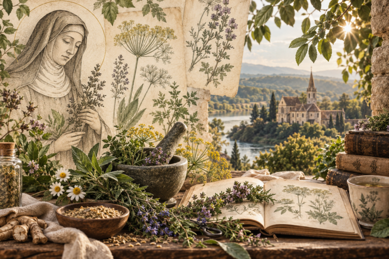 5 Kräuter, die Hildegard von Bingen besonders schätzte – und was wir heute daraus lernen können